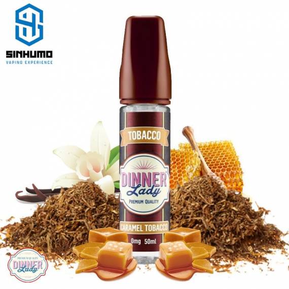 Caramel Tobacco 50ml TPD by Dinner Lady