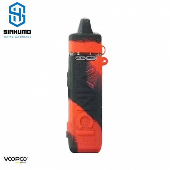 Funda de silicona Black Red para Vinci Pod by Voopoo