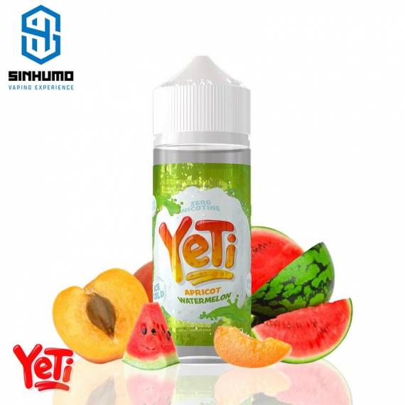 Eliquid Apricot Watermelon 100ml By Yeti Ice ELiquids