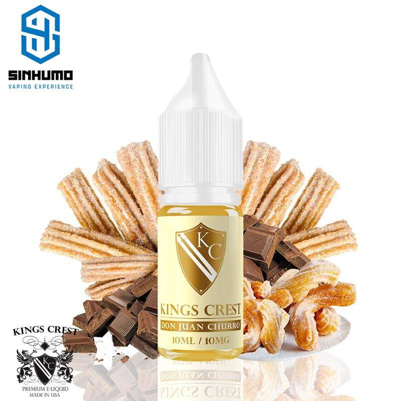 Don Juan Churro 10mg/ml (Sales de Nicotina) 10ml by Kings Crest