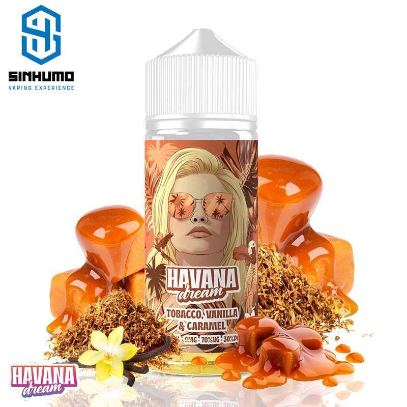 Tobacco, Vanilla & Caramel 100ml by Havana Dream