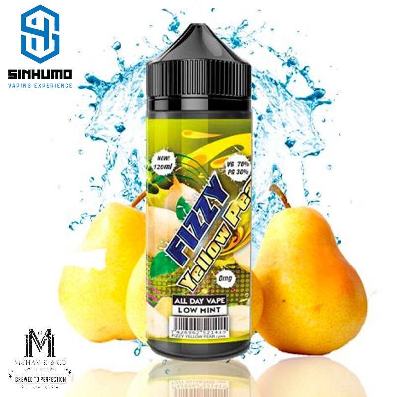 Yellow Pear (Fizzy Juice) 100ml by Mohawk & Co