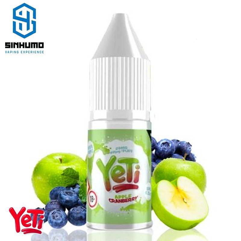 Apple Cranberry 10ml by Yeti Salts