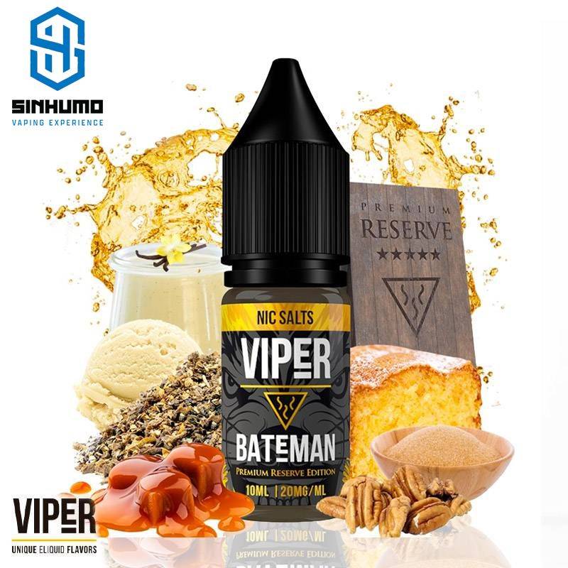 Bateman Nic Salt 10ml By Viper Unique Eliquid