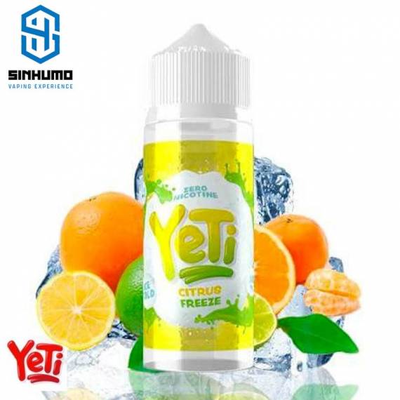 Cold Citrus Freeze 100ml By Yeti Ice ELiquids