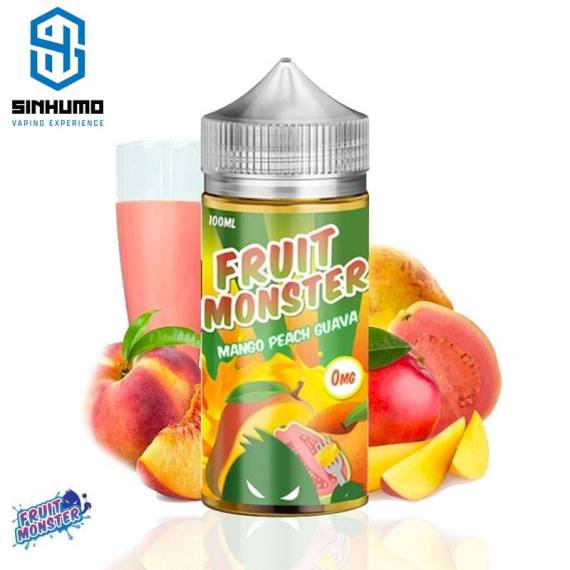 Eliquid Mango Peach Guava (Fruit Monster) 100ml By Jam Monster