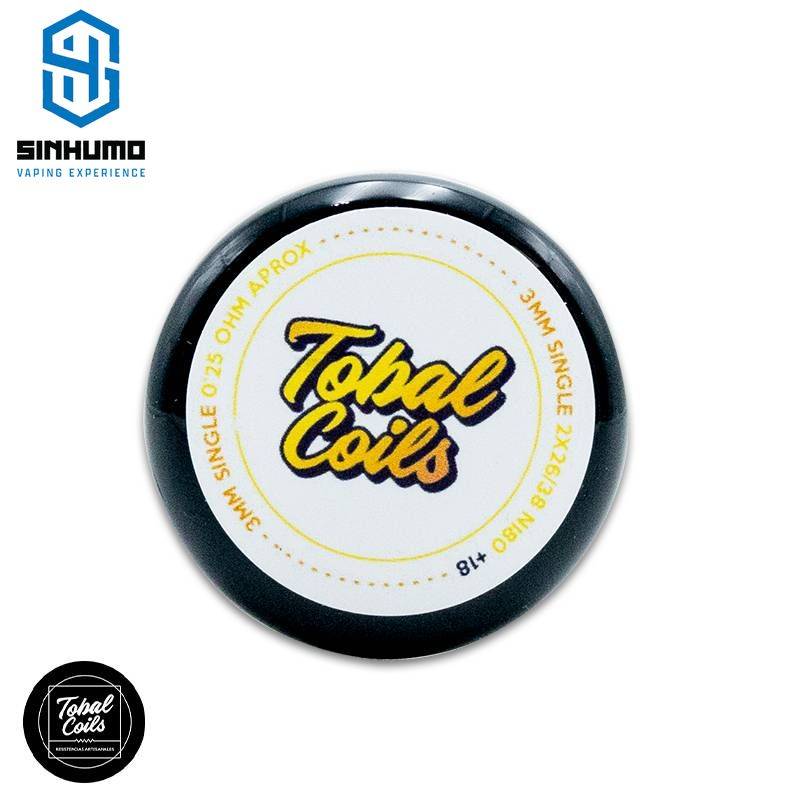 Resistencias 3mm SINGLE 0.25 Ohm by Tobal Coils