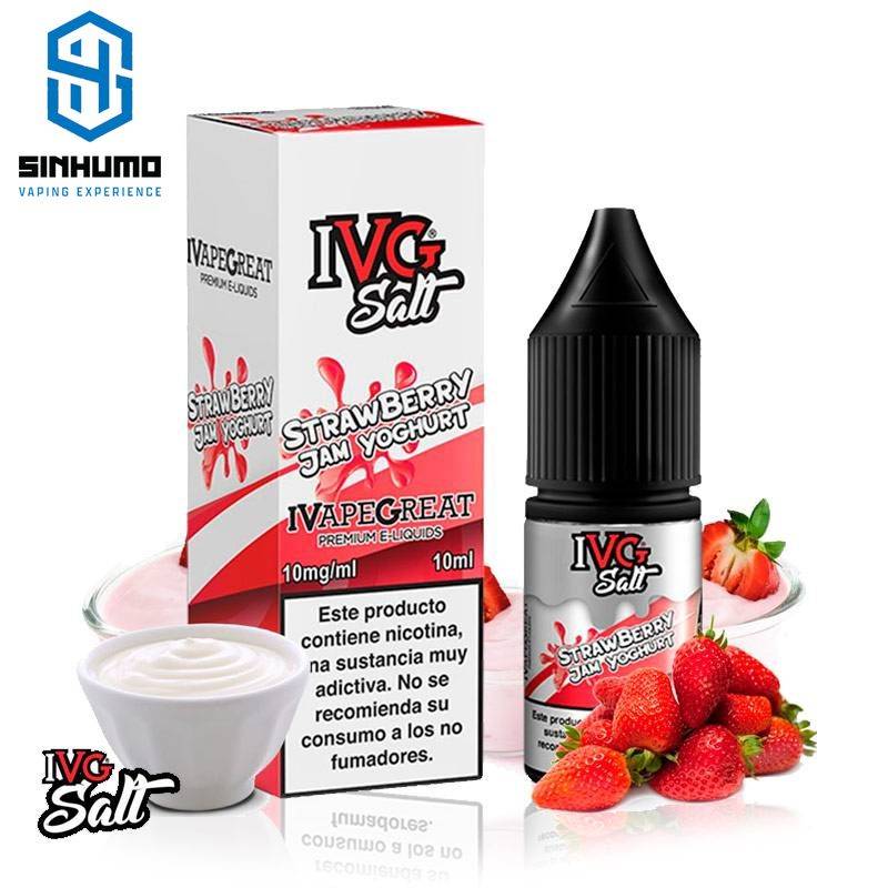 Strawberry Jam Yoghurt 10ml By IVG Salt