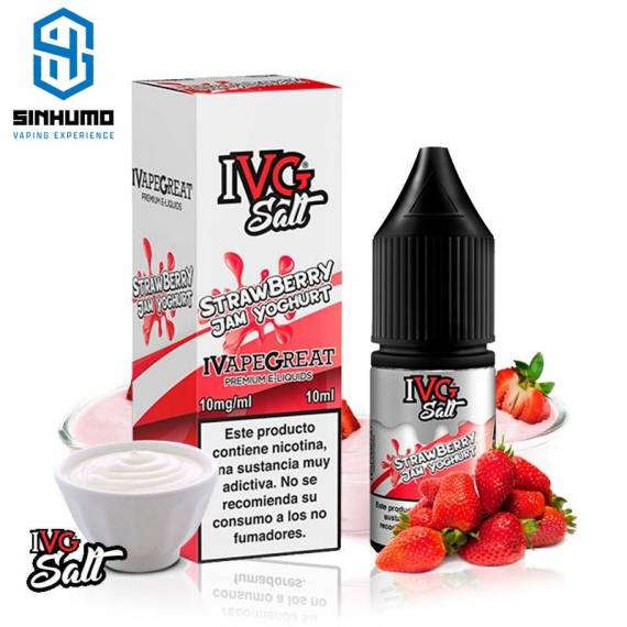 Strawberry Jam Yoghurt 10ml By IVG Salt