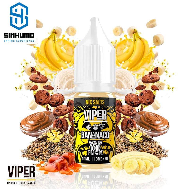 Bananaco Nic Salt 10ml By Viper Unique & Vap The Fuck