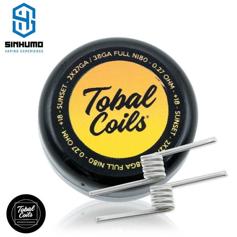 Resistencias Sunset 0.27 Ohm by Tobal Coils