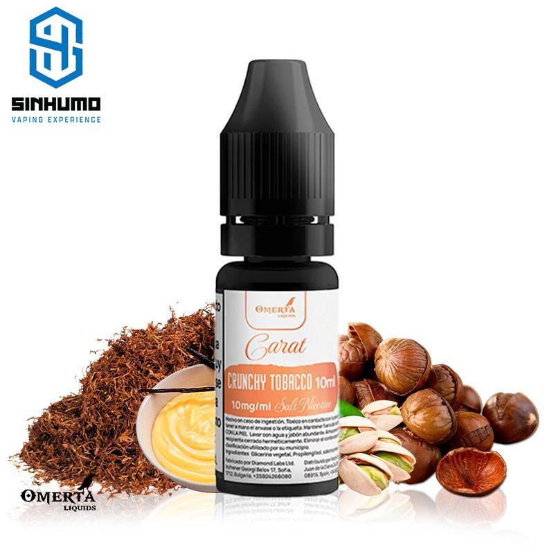 Sales Carat Crunchy Tobacco 10ml by Omerta Liquids