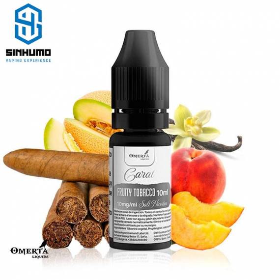 Sales Carat Fruity Tobacco 10ml by Omerta Liquids