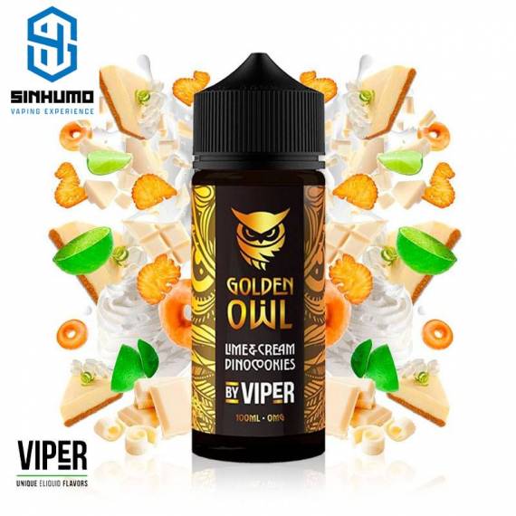 Lime Cream Dinocookies (Golden Owl) 100ml by Viper