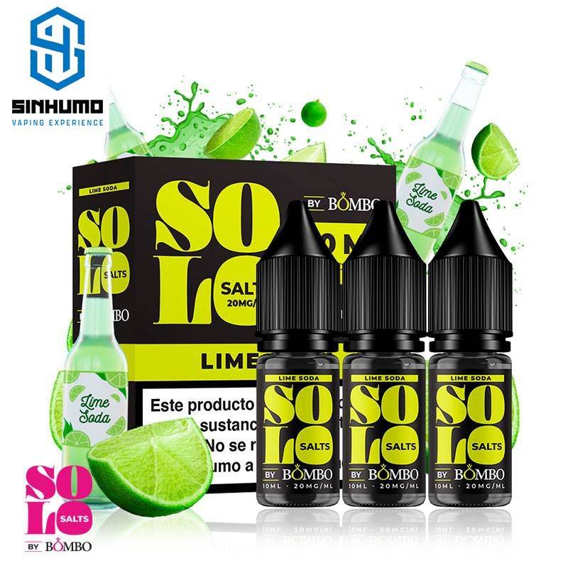 Sales Solo Salts Lime Soda 10ml (Pack de 3) by Bombo