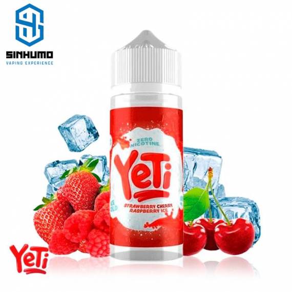 Strawberry Cherry Raspberry 100ml By Yeti Ice ELiquids