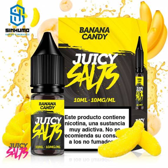 Sales Juicy Salts Juicy Flavors Banana Candy 10ml