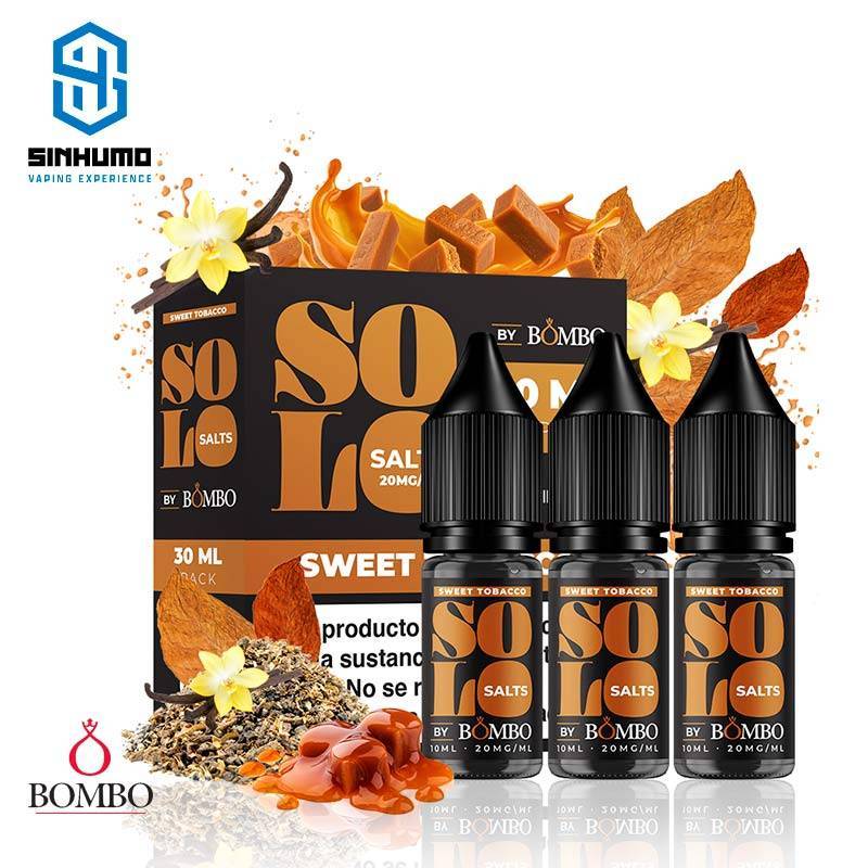 Sales Solo Salts Sweet tobacco 30ml (Pack de 3x10ml) by Bombo