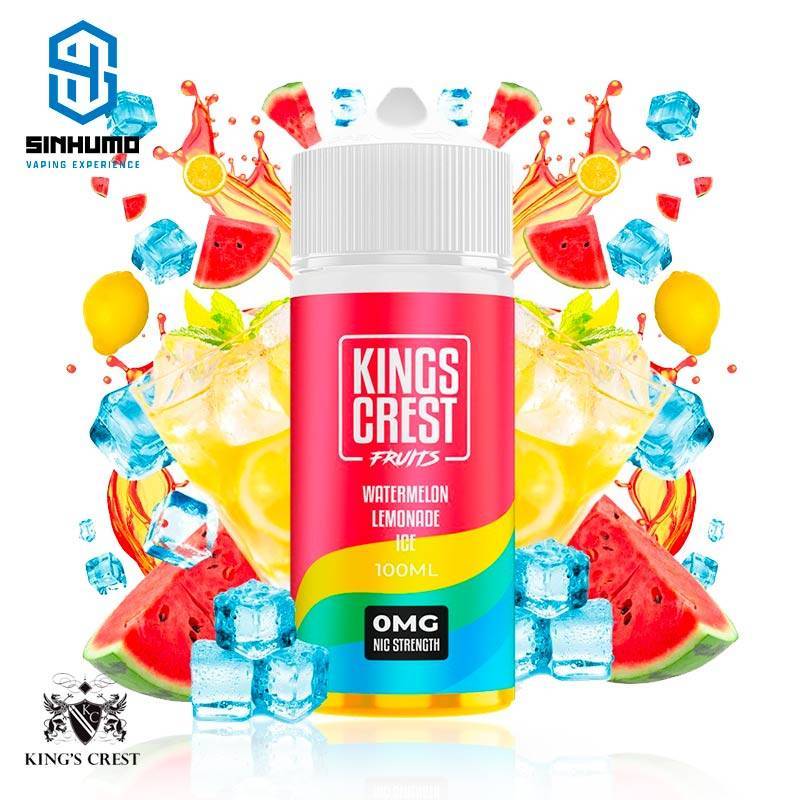 Watermelon Lemonade Ice 100ml Kings Crest