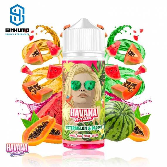 Watermelon Papaya 100ml by Havana Dream