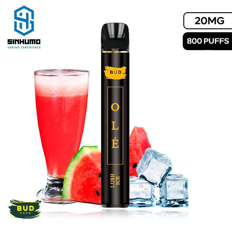 [Olé 800] Vaper Desechable Lush Ice 20mg by Bud Vape