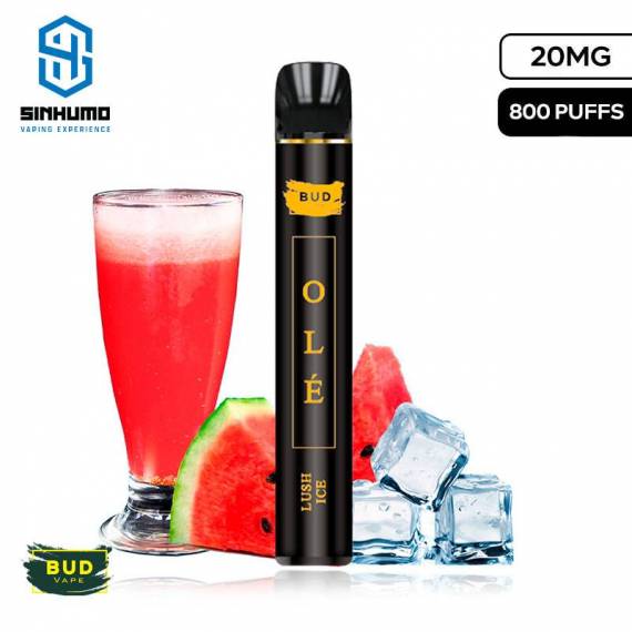 [Olé 800] Vaper Desechable Lush Ice 20mg by Bud Vape