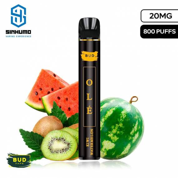 [Olé 800] Vaper Desechable Kiwi Watermelon 20mg by Bud Vape