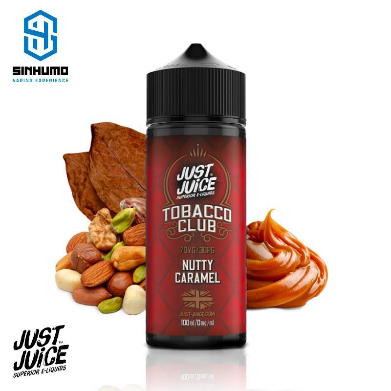 Nutty Caramel (Tobacco Club) 100ml By Just Juice