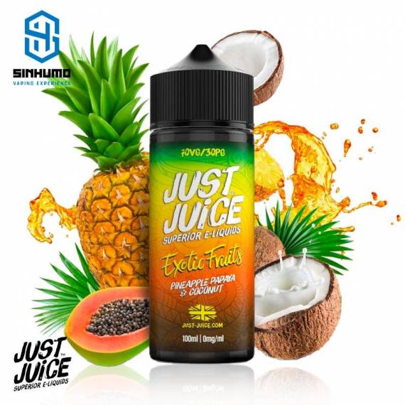 Papaya Pineapple Coconut 100ml By Just Juice