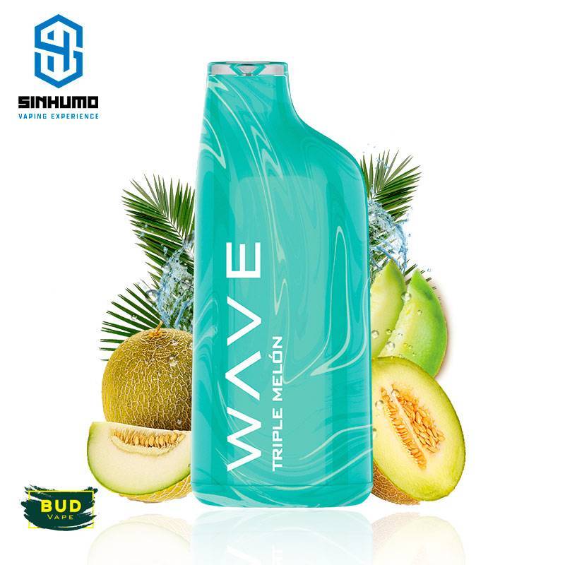 Wave 800 Bud Vape Triple Melon 20mg