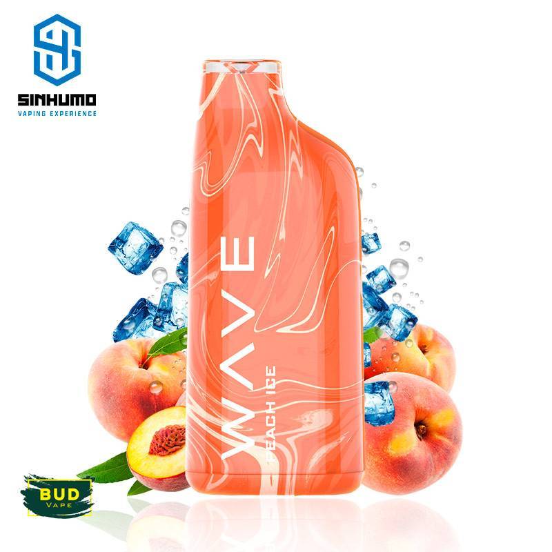 Wave 800 Bud Vape Peach Ice 20mg