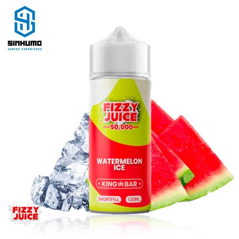 Watermelon Ice 100ml by Fizzy Juice King Bar