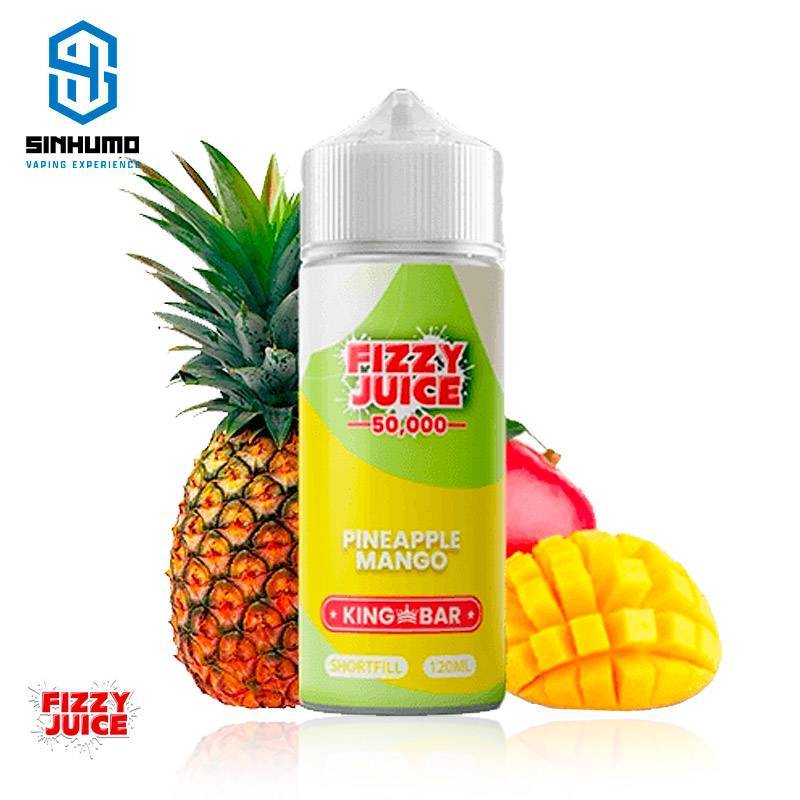 Pineapple Mango 100ml by Fizzy Juice King Bar