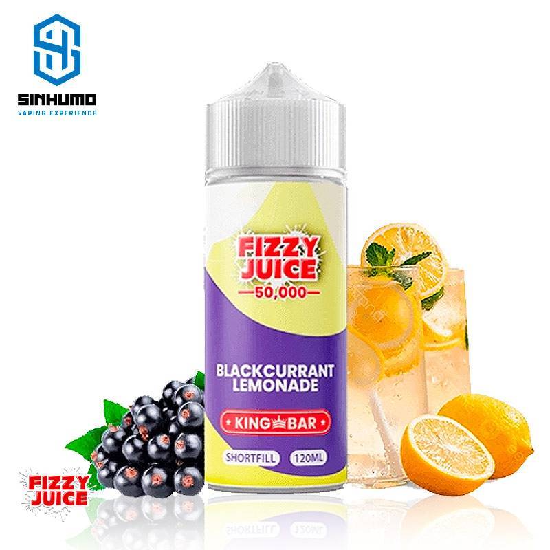 Blackcurrant Lemonade 100ml by Fizzy Juice King Bar