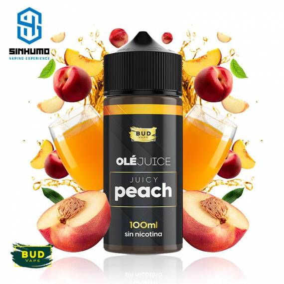 Olé Juicy Peach 100ml By Bud Vape