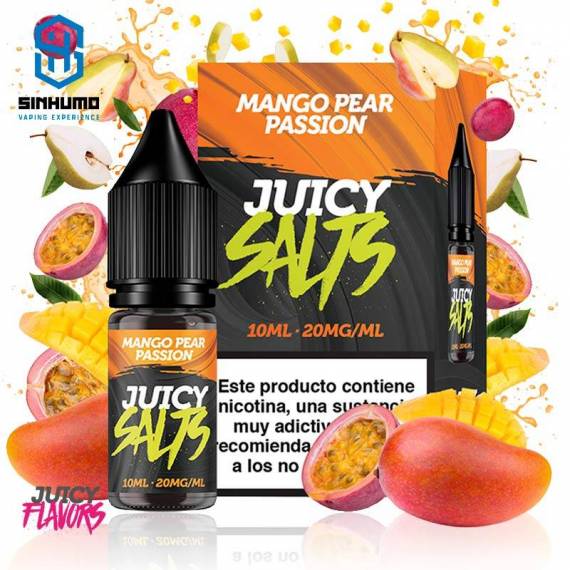 Sales Juicy Salts Juicy Flavors Mango Pear Passion 10ml