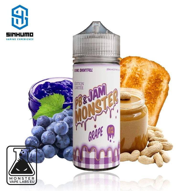 Grape Limited Edition 100ml By PB & Jam Monster