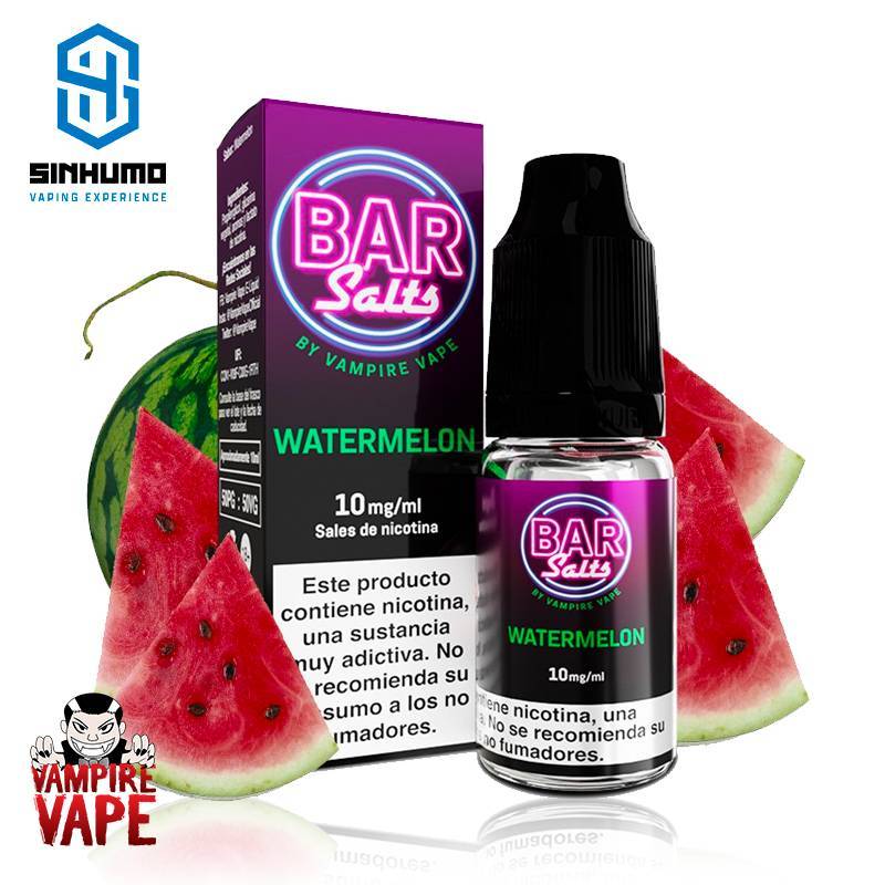 Sales Watermelon Bar Salts 10ml By Vampire Vape