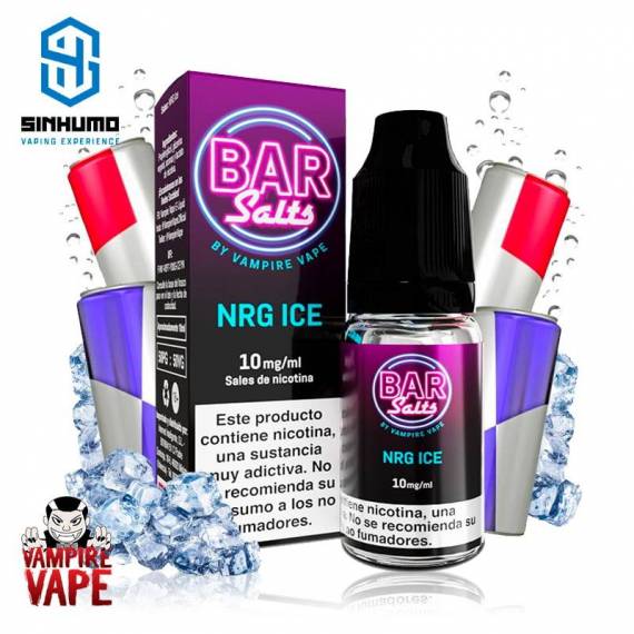 Sales NRG Ice Bar Salts 10ml By Vampire Vape