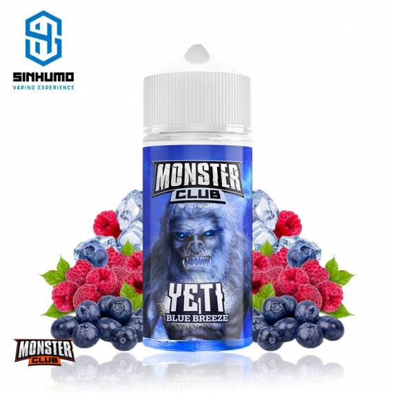 Yeti Blue Breeze 100ml By Monster Club