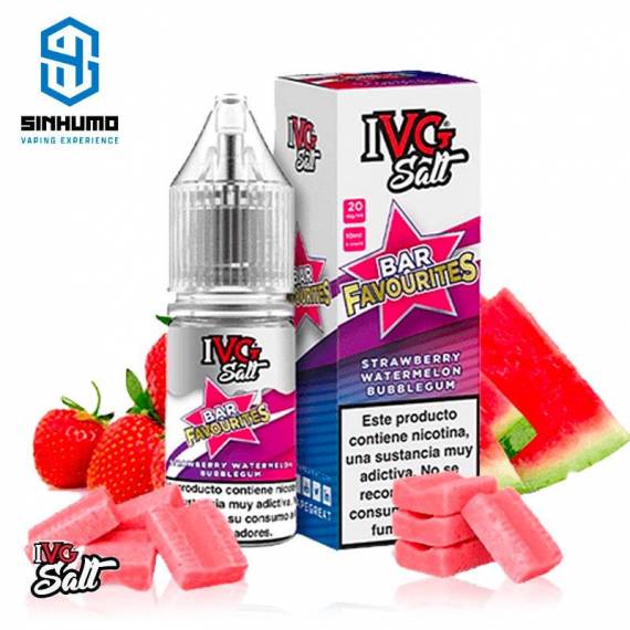 Sales Strawberry Watermelon Bubblegum 10ml By IVG Salt