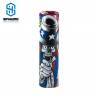 Pack de 5 Battery Wraps Animados 18650