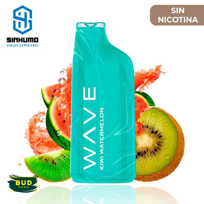 Wave 800 Bud Vape Kiwi Watermelon 0mg