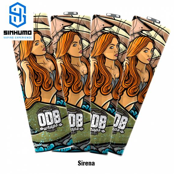 Pack de 4 Battery Wraps 20700 Sirena - ODB Wraps