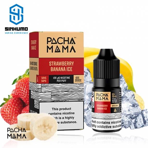 Sales Strawberry Banana Ice 10ml by Pachamama