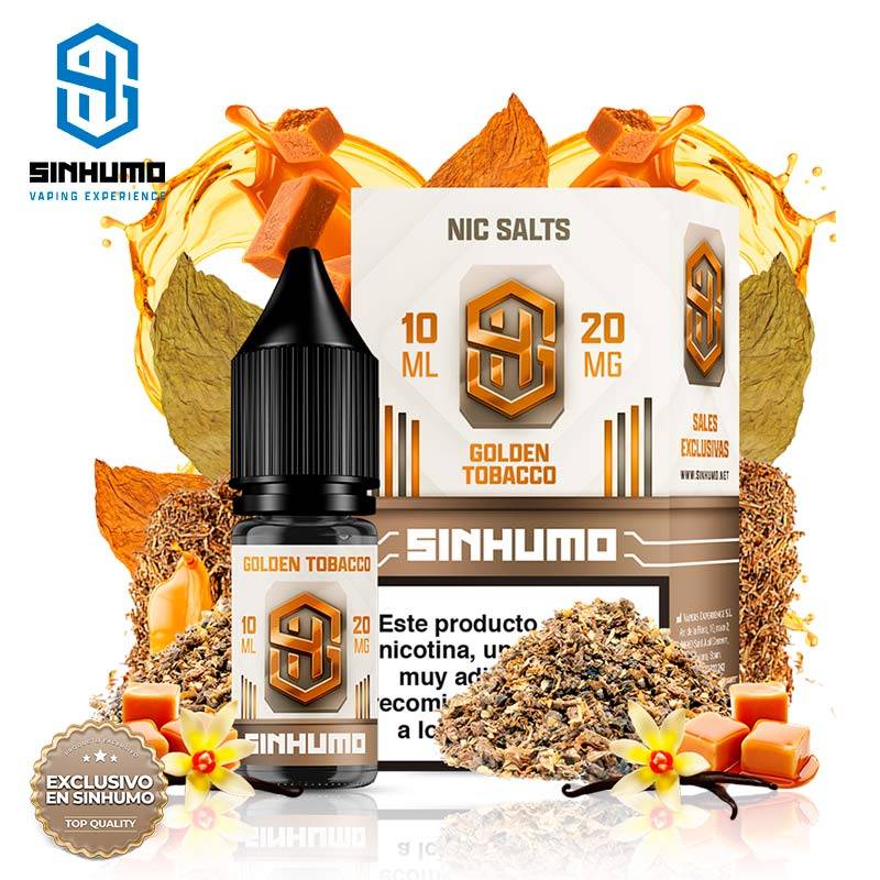 Sales Golden Tobacco 10ml by SinHumo