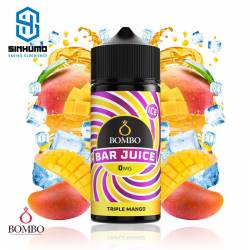 Triple Mango Ice 100ml Bar Juice by Bombo E-liquids