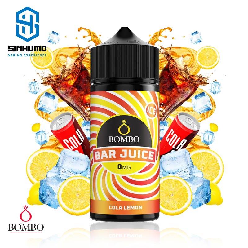 Cola Lemon Ice 100ml Bar Juice by Bombo E-liquids