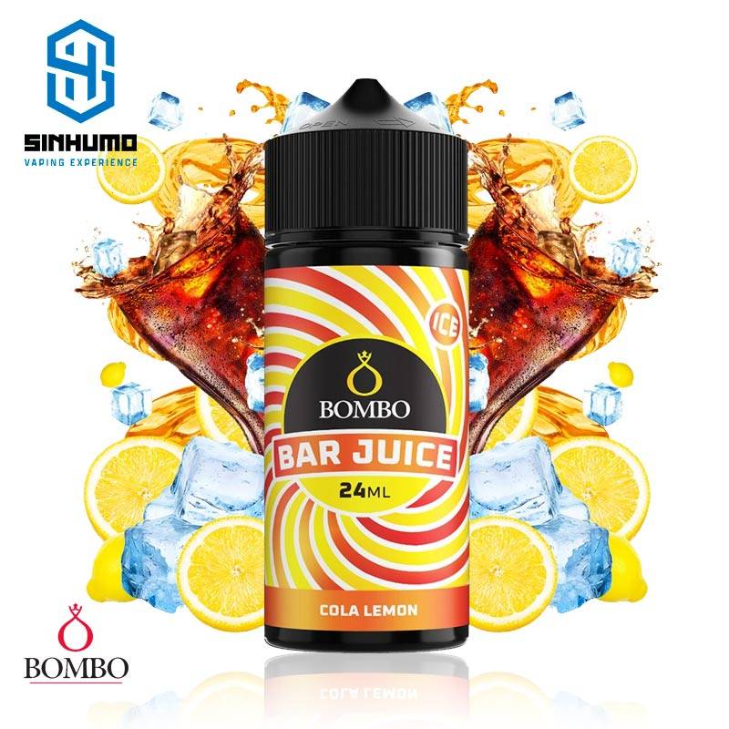 Aroma Cola Lemon Ice 24ml (Longfill) Bar Juice by Bombo E-liquids