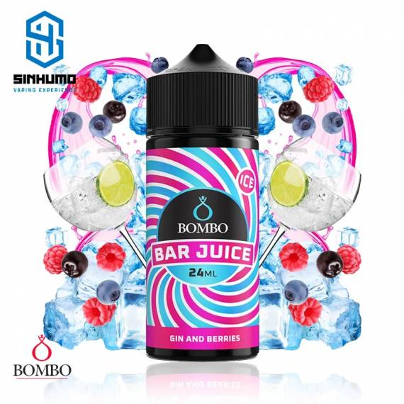 Gin Berries Ice 24ml (Longfill) Bar Juice by Bombo E-liquids